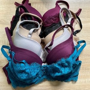 Seven Victoria's Secret Bras, 34D